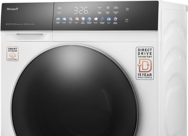 Стиральная машина Weissgauff WM 62210 Direct Drive Touch Inverter Steam (preview 6)