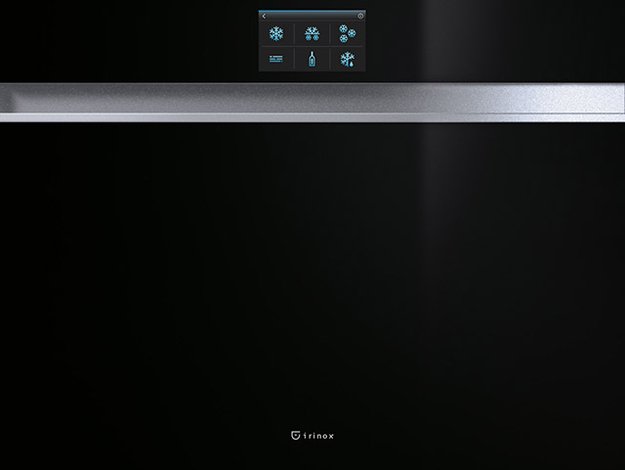 Встраиваемый шкаф шоковой заморозки Irinox Freddy 45 HF452350003 (текстурированная латунь/черный) (preview 1)