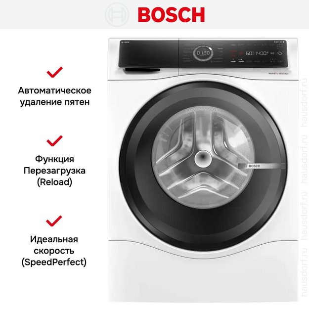 Стирально-сушильная машина Bosch WNC254A0SN (preview 12)