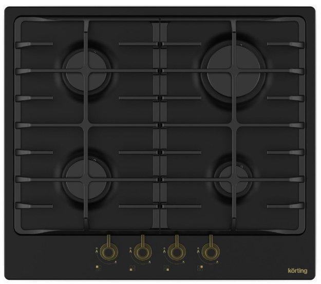Газовая варочная панель Korting HG 645 CRN (preview 1)