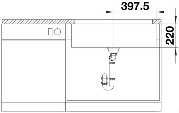 Мойка BLANCO VILLAE Single глянцевый белый (preview 6)