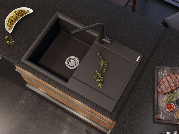 Мойка Omoikiri Daisen 78-LB-BE (фото 3) Мойка Omoikiri Daisen 78-LB-BE (preview 3)