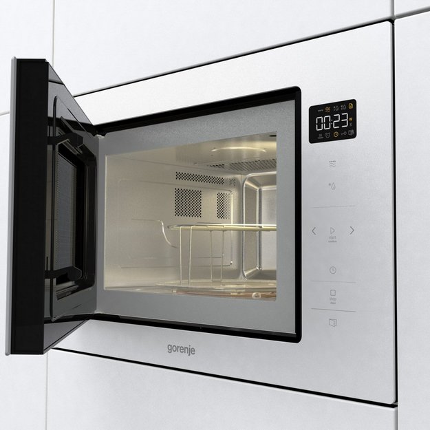 Встраиваемая микроволновая печь с грилем Gorenje BM251SG2WG (фото 3) Встраиваемая микроволновая печь с грилем Gorenje BM251SG2WG (preview 3)