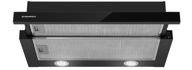 Встраиваемая кухонная вытяжка MAUNFELD VS Light Glass 60 черное стекло (preview 4)