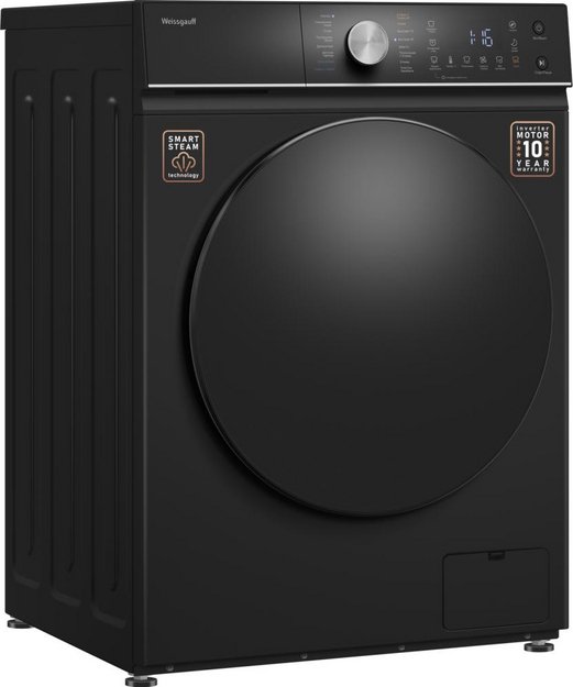Стиральная машина Weissgauff WMD 61211 D Inverter Steam Matt Black (preview 3)