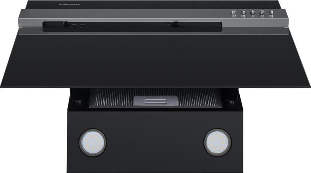 Кухонная вытяжка MAUNFELD Bridge Line 50 черный\вставка сатин (фото 2) Кухонная вытяжка MAUNFELD Bridge Line 50 черный\вставка сатин (preview 2)