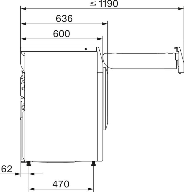 Сушильная машина Miele TEC645WP Chrome Edition (фото 7) Сушильная машина Miele TEC645WP Chrome Edition (preview 7)