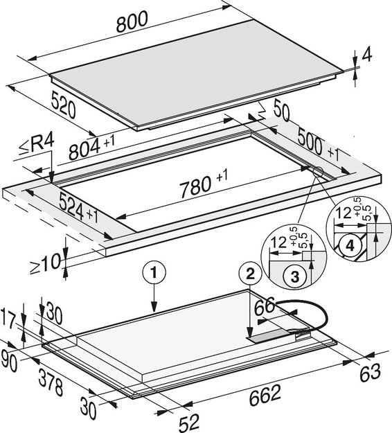 Варочная панель Miele KM 7576 FL 125 Gala Ed (preview 8)