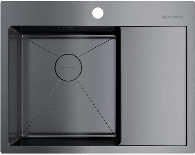 Мойка Omoikiri Akisame 65 GM L крыло справа (preview 1)