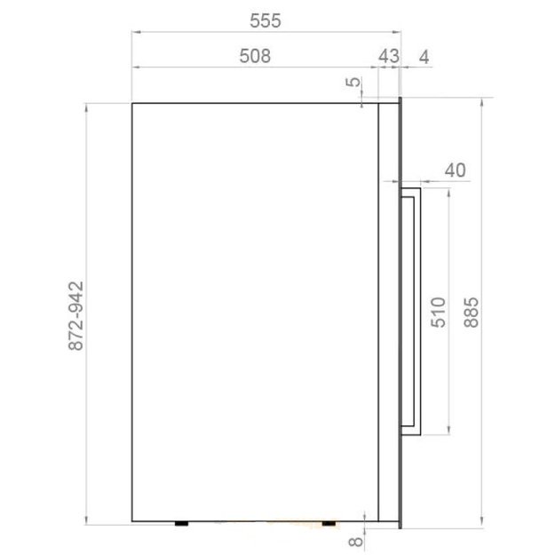 Встраиваемый винный шкаф Pando PVMAV 88-49CRL (preview 4)