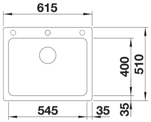 Мойка BLANCO NAYA 6 Silgranit антрацит (фото 2) Мойка BLANCO NAYA 6 Silgranit антрацит (preview 2)