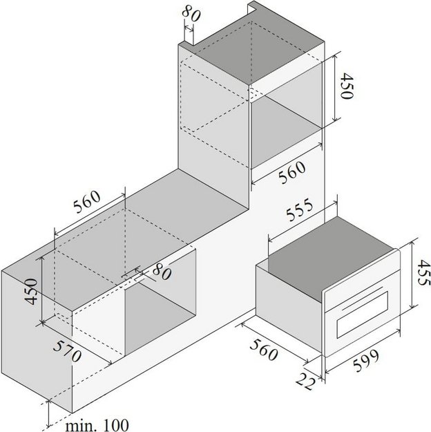 Духовой шкаф Ilve 645SNHSW/AWG (preview 2)