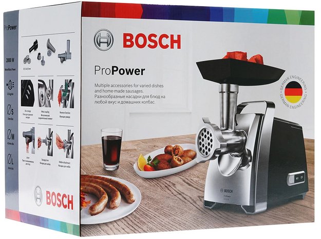 Мясорубка Bosch MFW67450 (фото 9) Мясорубка Bosch MFW67450 (preview 9)