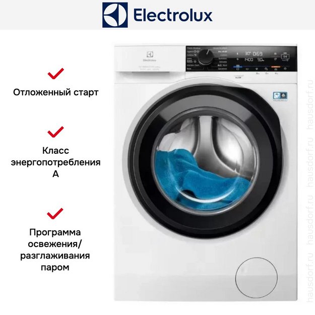 Стирально-сушильная машина Electrolux EW7W4492E (preview 4)