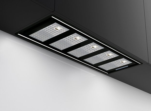 Встраиваемая вытяжка Pando GTI/725 NEGRO V.1050 ECO SEC PLUS (preview 1)