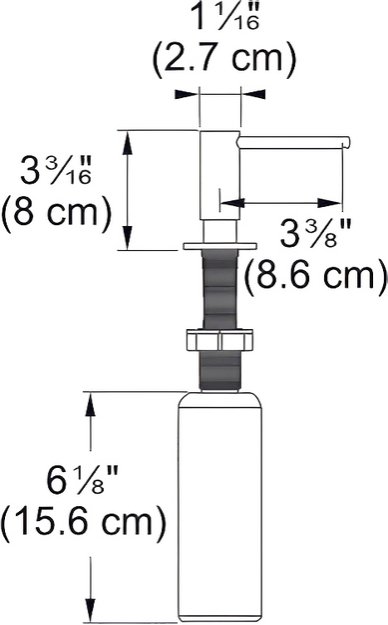 Дозатор для мыла Franke Atlas 112.0681.200 (фото 7) Дозатор для мыла Franke Atlas 112.0681.200 (preview 7)
