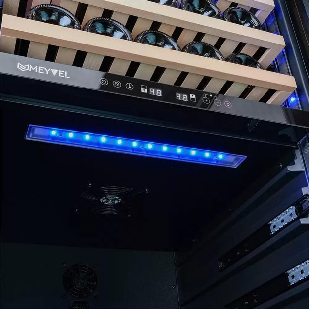 Винный шкаф Meyvel MV163PRO-KBT2 (Тёмный шоколад) (preview 14)