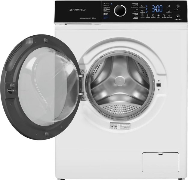 Стиральная машина Maunfeld MFWM106IWHT (фото 3) Стиральная машина Maunfeld MFWM106IWHT (preview 3)