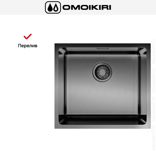 Мойка Omoikiri TADZAVA 49-U/I GM (preview 4)