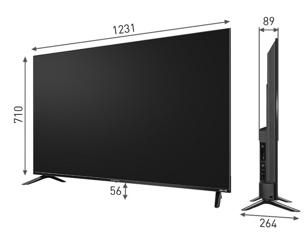Телевизор Maunfeld MLT55USX02 (фото 11) Телевизор Maunfeld MLT55USX02 (preview 11)