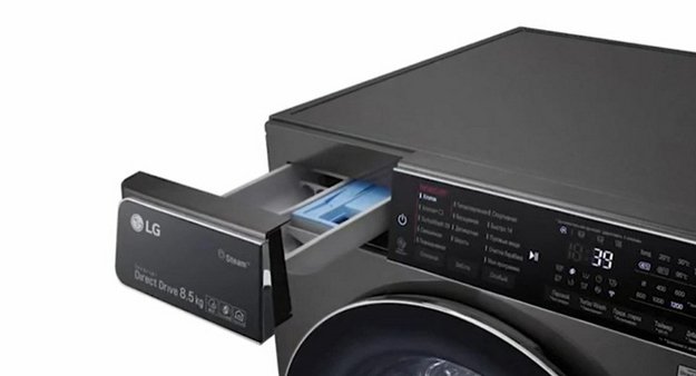 Стирально-сушильная машина LG W4W8LVPK2HM WashTower (video 3)