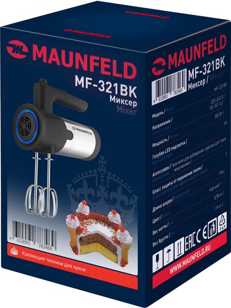 Миксер Maunfeld MF-321BK (фото 11) Миксер Maunfeld MF-321BK (preview 11)