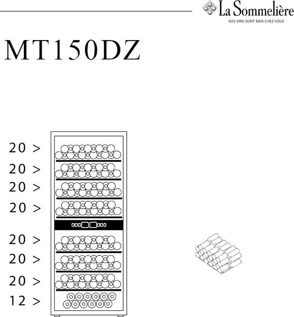Винный шкаф La Sommeliere MT150DZ (фото 9) Винный шкаф La Sommeliere MT150DZ (preview 9)