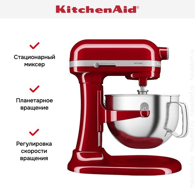 Планетарный миксер KitchenAid 5KSM60SPXEER (preview 14)