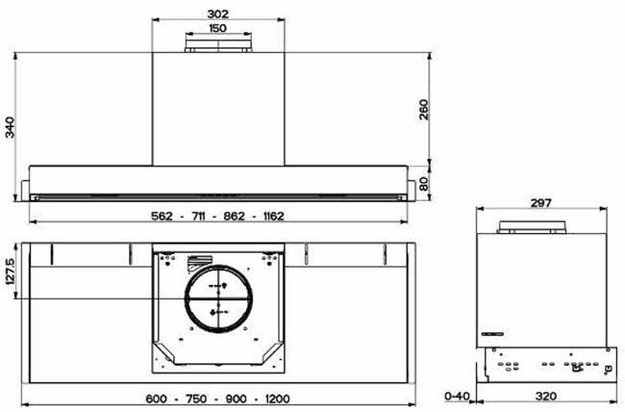 Вытяжка Faber IN-NOVA ZERO DRIP LITE A90 (preview 7)
