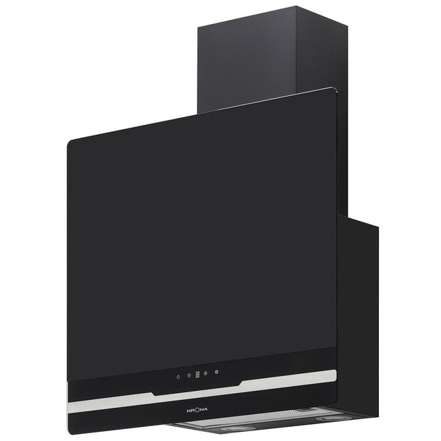 Вытяжка Krona DOMENIKA 600 BLACK/INOX S (preview 2)