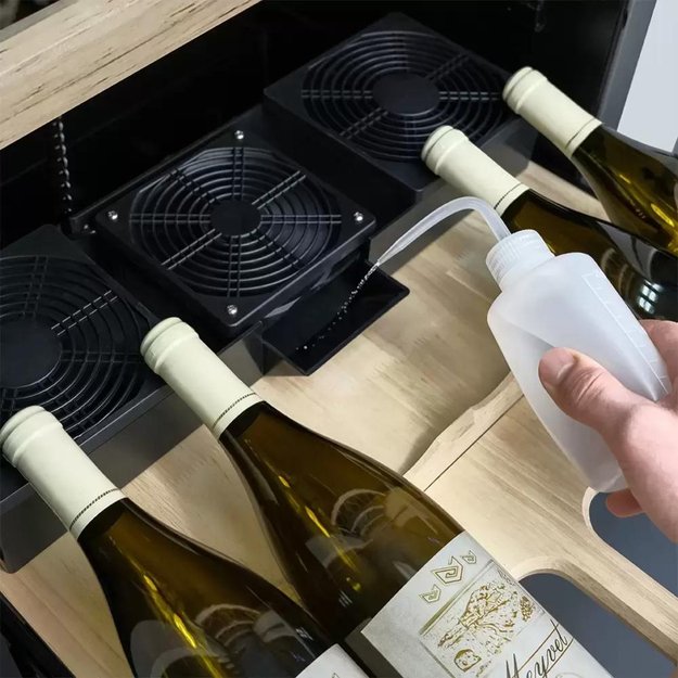 Винный шкаф Meyvel MV69-WW1-M (White Snow) (фото 8) Винный шкаф Meyvel MV69-WW1-M (White Snow) (preview 8)