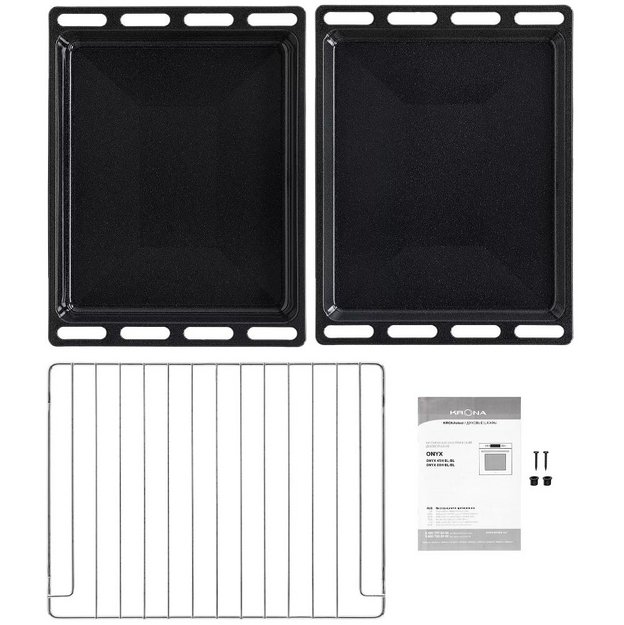 Духовой шкаф KRONA ONYX 45H BL/BL (фото 18) Духовой шкаф KRONA ONYX 45H BL/BL (preview 18)