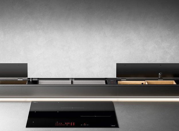 Система хранения Falmec MONOLITH 90 VETRO NERO KACL.455#NF (фото 7) Система хранения Falmec MONOLITH 90 VETRO NERO KACL.455#NF (preview 7)