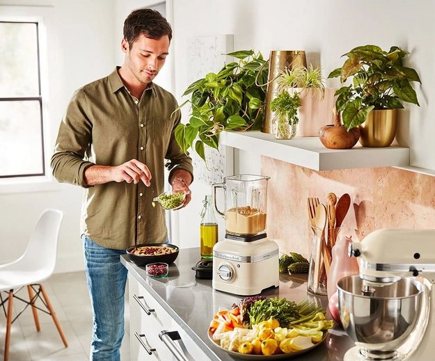 Стационарный блендер KitchenAid K400 5KSB4026EMH матовый кремовый (preview 6)