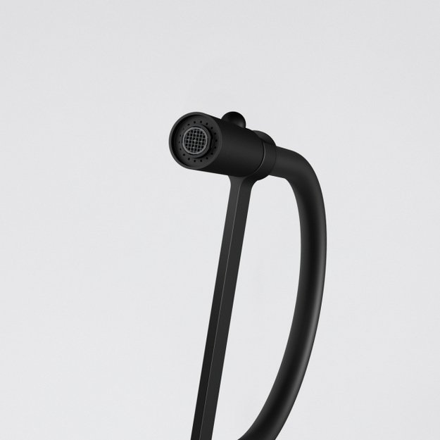 Смеситель Franke Lina Semi-pro с выдвижным шлангом черный матовый (preview 2)