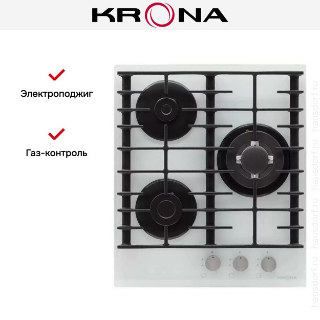 Варочная панель KRONA HAGEL 45 WH W (preview 11)