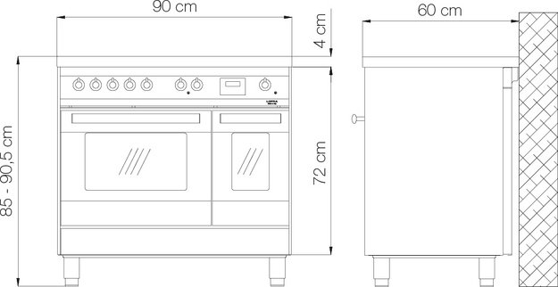Варочный центр Lofra PNMD96MFTE/5I (фото 8) Варочный центр Lofra PNMD96MFTE/5I (preview 8)