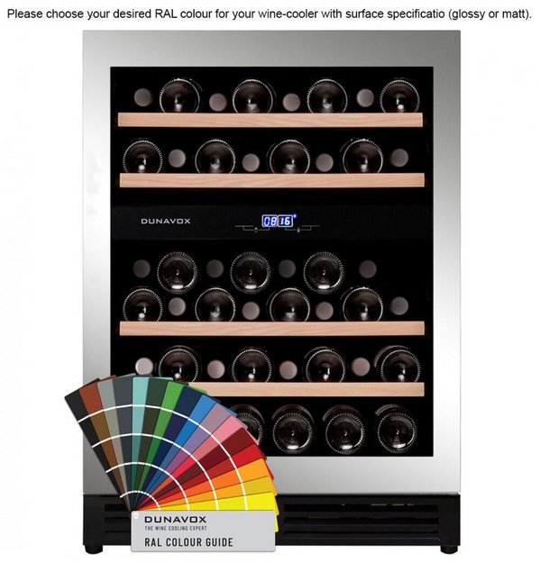 Встраиваемый винный шкаф Dunavox DAUF-45.125DC.TO (preview 1)
