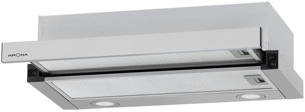Встраиваемая вытяжка Krona KAMILLA T 600 INOX (1 мотор) (фото 1) Встраиваемая вытяжка Krona KAMILLA T 600 INOX (1 мотор) (preview 1)