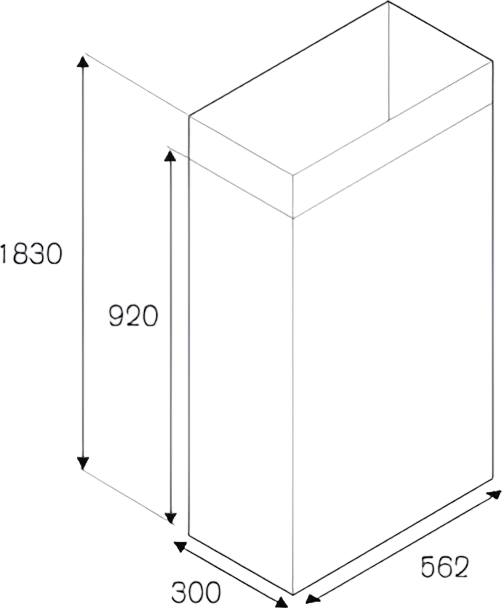 Декоративный кожух Bertazzoni 901263 (preview 2)