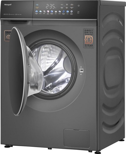Стиральная машина Weissgauff WMD 62210 Direct Drive Touch Inverter Steam Grey (preview 5)
