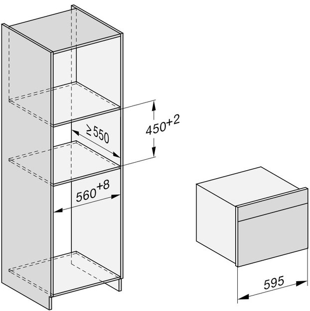 Встраиваемая пароварка Miele DGC 7845 HC Pro OBSW (preview 5)