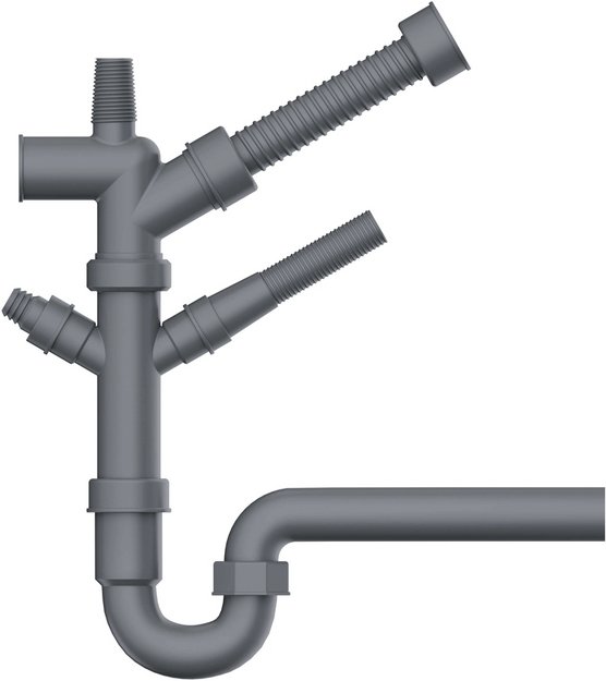 Отводная арматура для измельчителя Omoikiri NA-01 (фото 1) Отводная арматура для измельчителя Omoikiri NA-01 (preview 1)