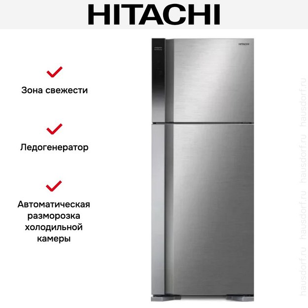 Холодильник Hitachi HRTN7489DFBSLCS (preview 5)
