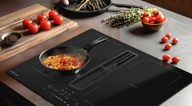 Индукционная варочная панель Zigmund Shtain CIS 303.60 BX с вытяжкой (preview 2)