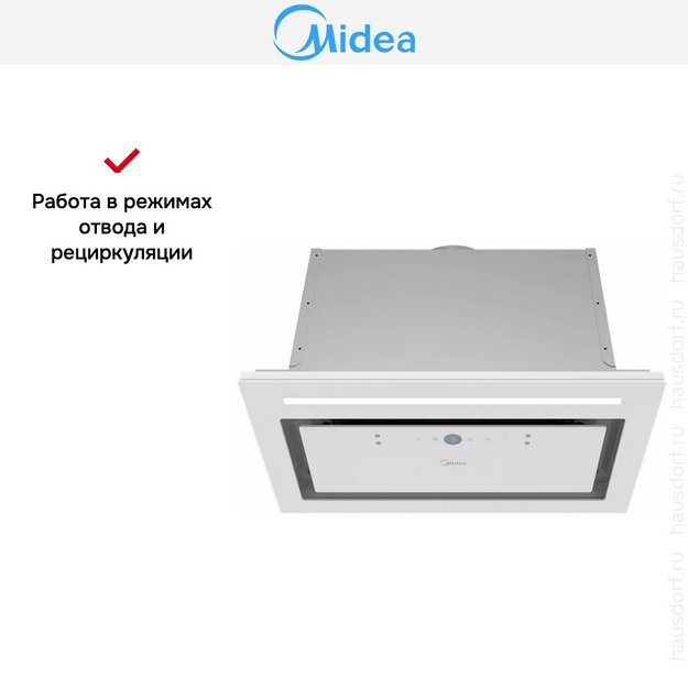 Встраиваемая вытяжка Midea MH60I970GW (preview 10)