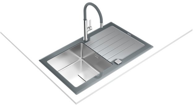 Мойка Teka Diamond RS15 1B 1D 86 STONE GREY (preview 5)