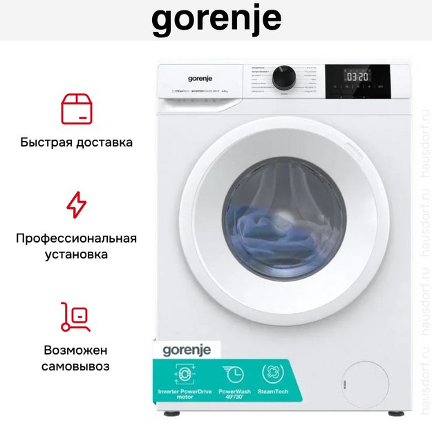 Стиральная машина Gorenje W5NGPI72SBS/C (preview 8)