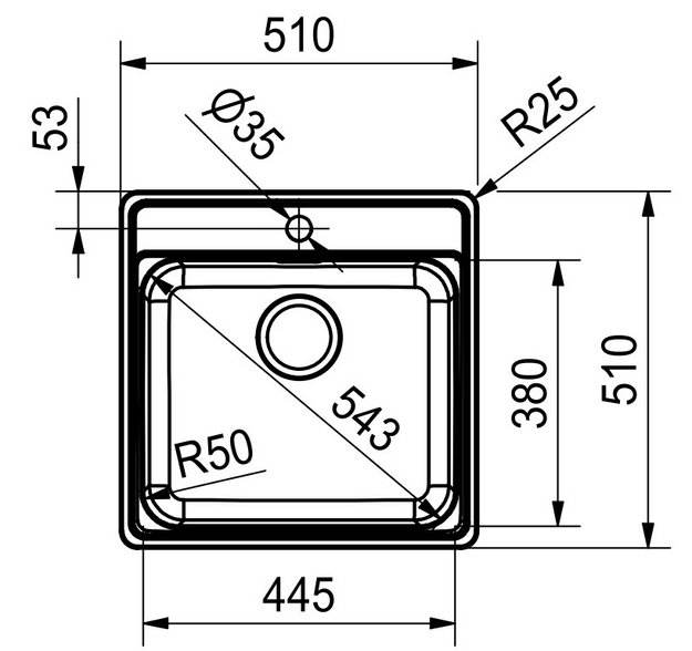 Мойка Franke BCX 610-51 TL сталь (фото 2) Мойка Franke BCX 610-51 TL сталь (preview 2)