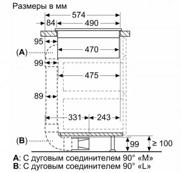 Индукционная варочная панель с интегрированной вытяжкой BOSCH PXX875D67E (фото 9) Индукционная варочная панель с интегрированной вытяжкой BOSCH PXX875D67E (preview 9)
